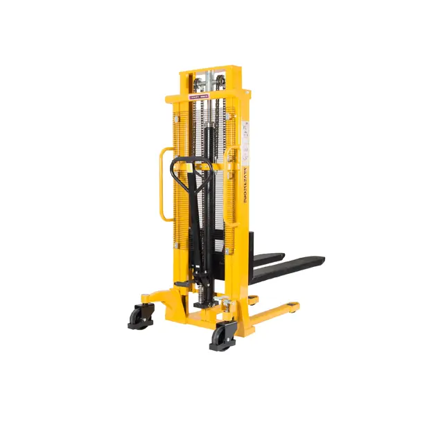 Manual Stacker 1000kg Capacity, 2500mm Lift Height – Duplex 2-Stage Mast