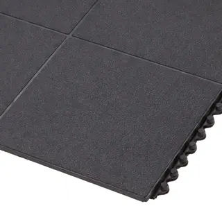 Cushion Ease Solid 556 Heavy-Duty Modular Rubber Mat 19mm