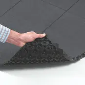 Cushion Ease Solid 556 Heavy-Duty Modular Rubber Mat 19mm