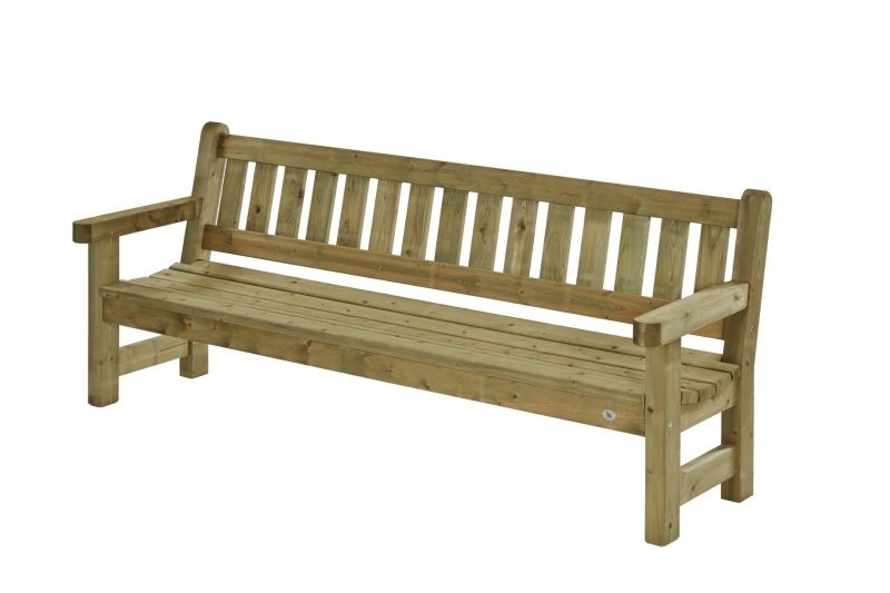 Robuuste tuinbank Zeist Driezits 180lang.