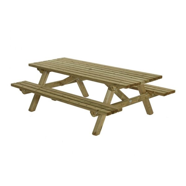 Picknicktafel AMSTERDAM 180x160 cm.