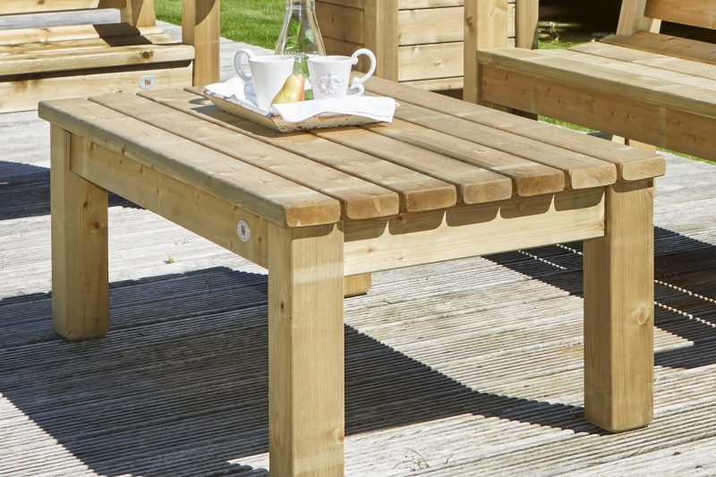 Robuuste salontafel Zeist, 120x70cm