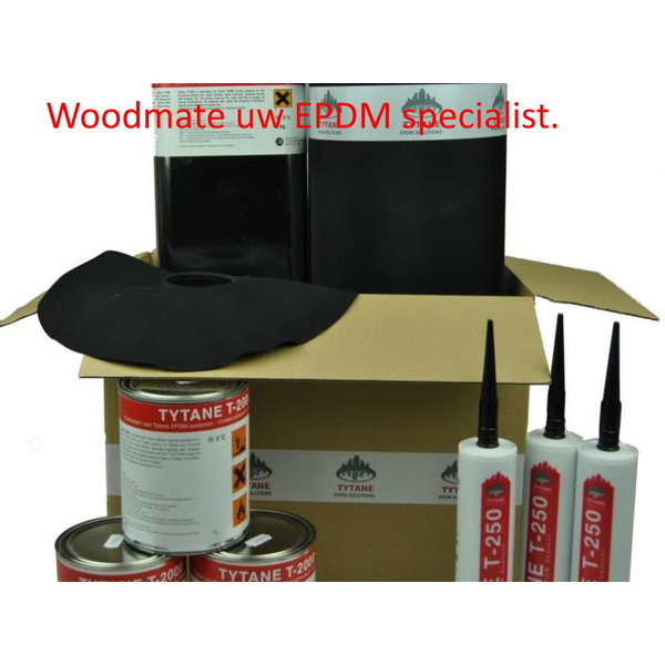 Douglas vrijstaande overkapping 250 x 400 x 250 cm