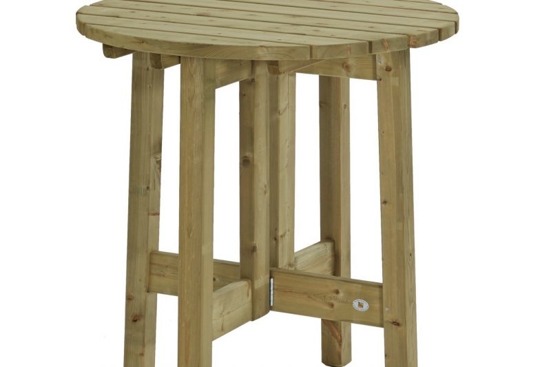 Set stabiele statafel 110 cm met 2 barkrukken