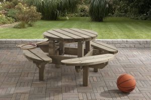 Kinderpicknicktafel rond 130 cm