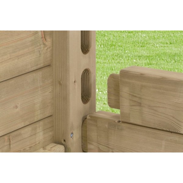 Robuuste tuinset serie Zeist 4 delig  230 cm