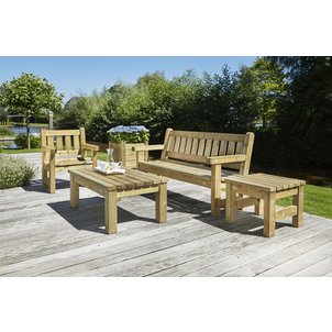 Robuuste tuinset serie Zeist 4 delig 135 cm