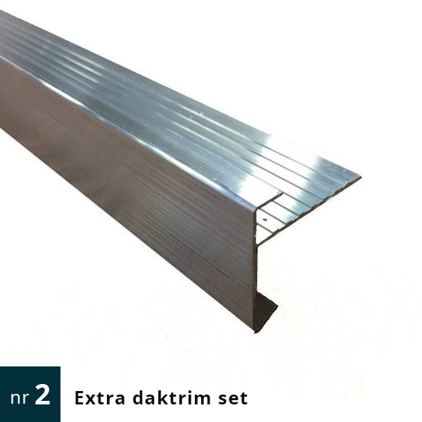 Douglas overkapping aan huis 400 x 900 x 250 cm