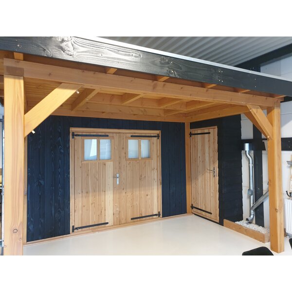 Douglas overkapping aan huis 400 x 1000 x 250 cm