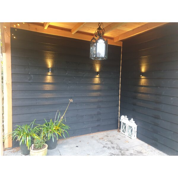 Douglas overkapping met schuur 400 x 1000 x 250 cm