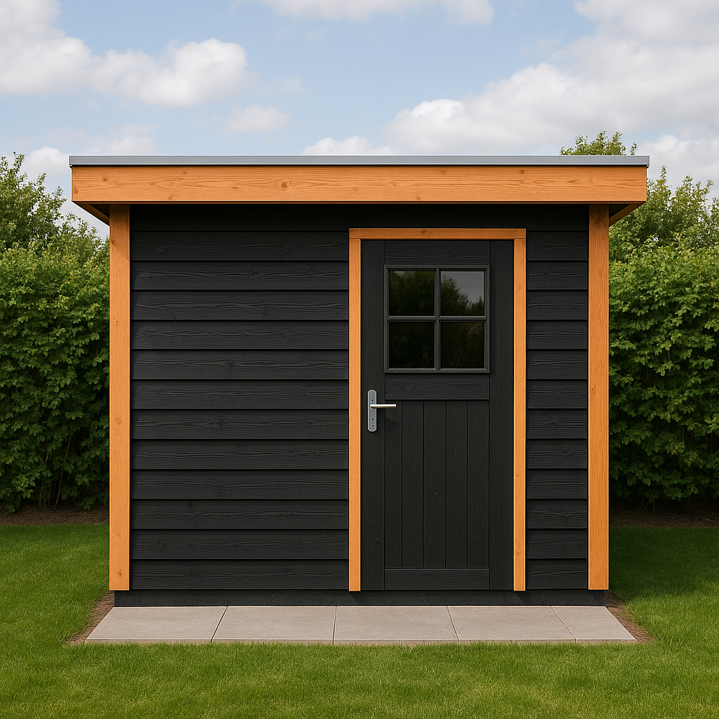 Tuinhuis douglas 350 x 350 inclusief montage