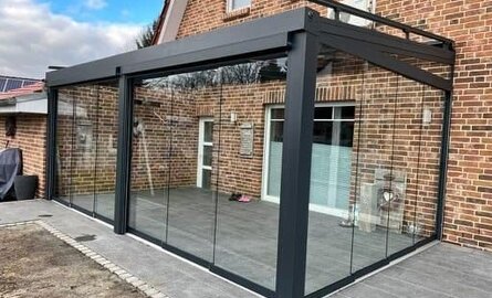 Aluminium veranda van Woodmate.nl: duurzaam, strak en onderhoudsarm