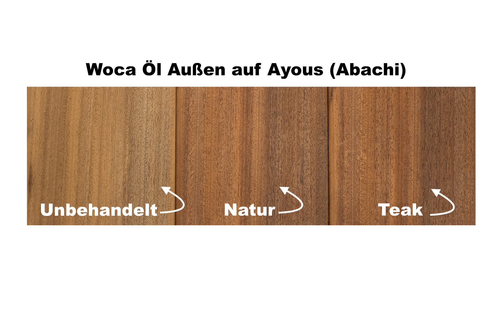 Woca Öl Außen 2,5L Alle Farben