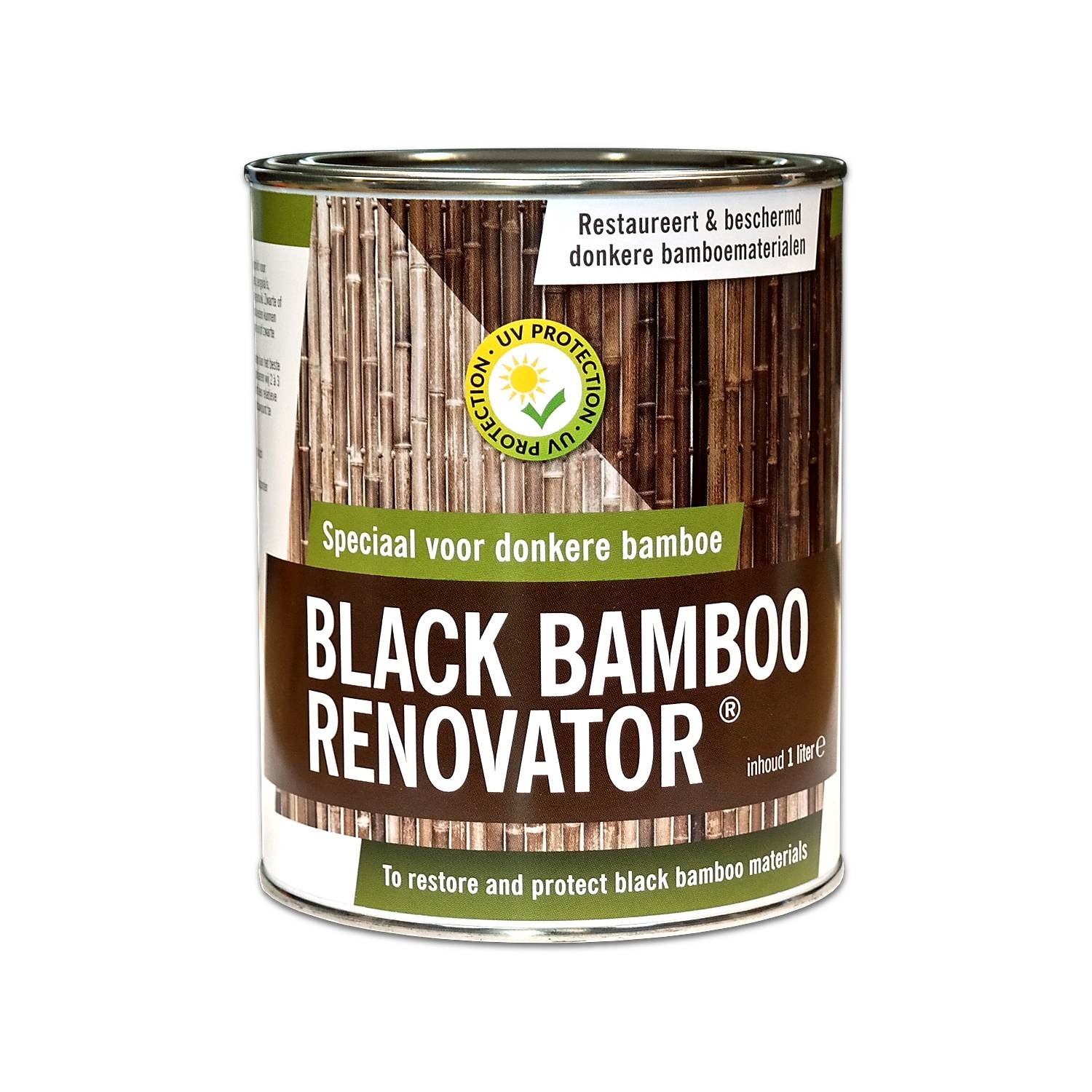 Bambus - Black Bamboo Renovator UV-Schutz Bambuslasur 1L Dunkel