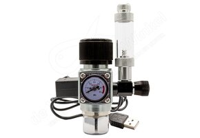 Strideways CO2 Regulator - CO2 drukregelaar met geïntegreerd magneetventiel