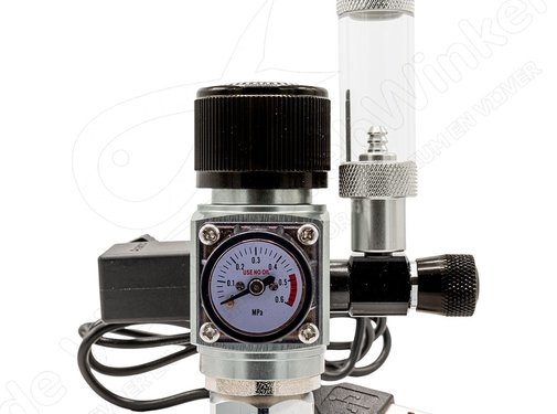 Strideways Strideways PRO CO2 Regulator - CO2 drukregelaar met geïntegreerd magneetventiel