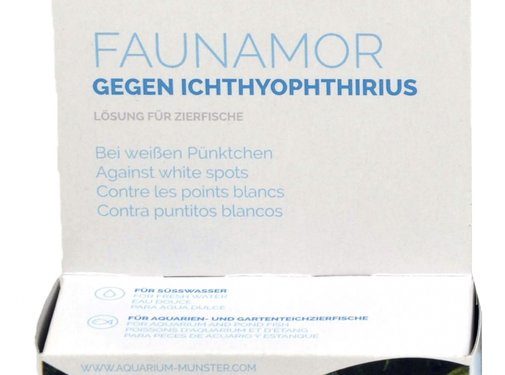 Aquarium Munster Aquarium Münster Faunamor - tegen witte stip (20ml)