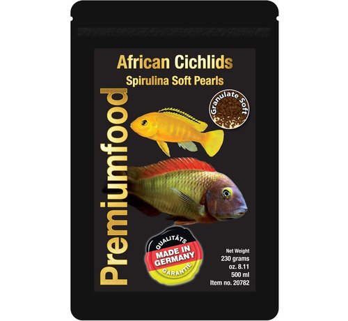 Discusfood Discusfood African Cichlids Spirulina Pearls (80 gram)