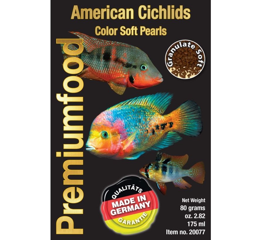 Discusfood American Cichlid Colour Pearls (80 gram)