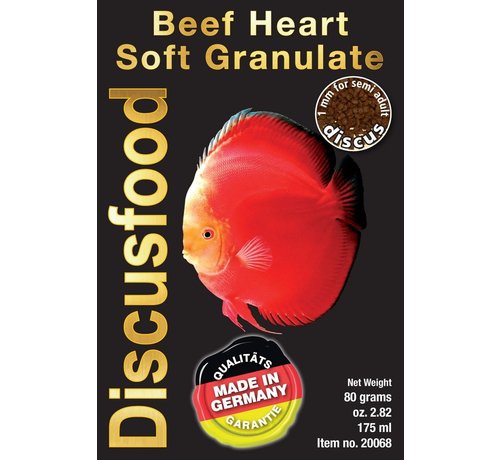 Discusfood Discusfood Beef Heart Soft Granulat (80 of 230 gram)