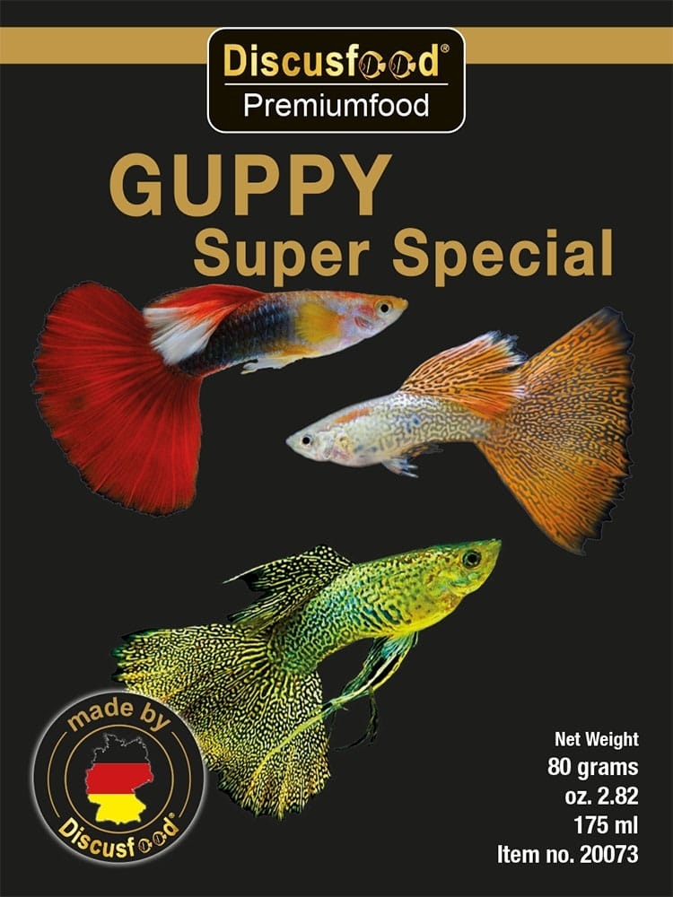 Geavanceerde Onaangeroerd rijstwijn Discusfood Guppy Super Special Soft (80 gram) - de Visvoer WebWinkel