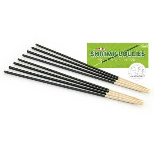 GlasGarten GlasGarten Shrimp Lollies - Algen Sticks 8 stuks