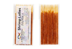 Nano Garnalen Lollies - paprika 12 stuks