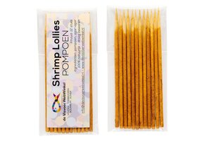 Nano Garnalen Lollies - pompoen 12 stuks
