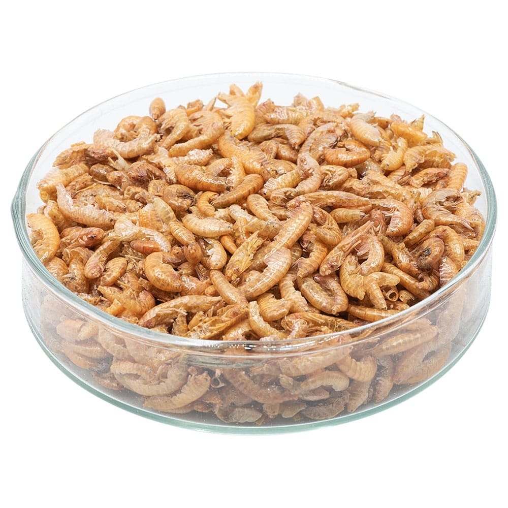 Gedroogde vlokreeftjes (Gammarus)