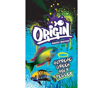 Origin Aquatic Nutrition Origin Aquatic Nutrition Supreme Green Soft Pellet 1mm