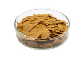 Spirulina en inktvis kweek vlokvoer