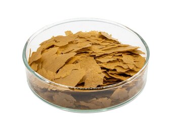 Spirulina en inktvis kweek vlokvoer