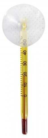 Aqua Nova precisie thermometer nano geelglas