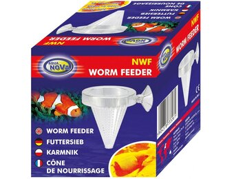 Aqua Nova tubifex voerzeef met zuignap