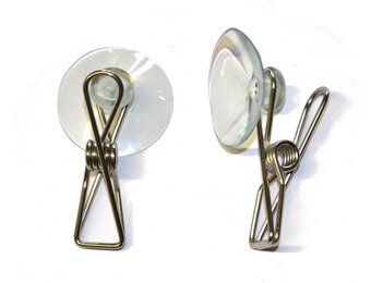 Zuignap klem voor algenbladeren en aquaherbs