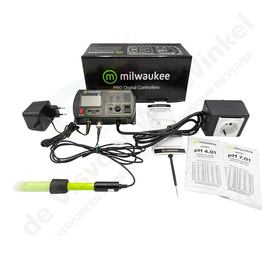 pH controller voor aquarium Milwaukee MC122