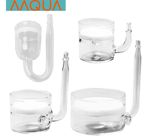 AAQUA CO2 Inline Diffusor Glas - de Visvoer WebWinkel