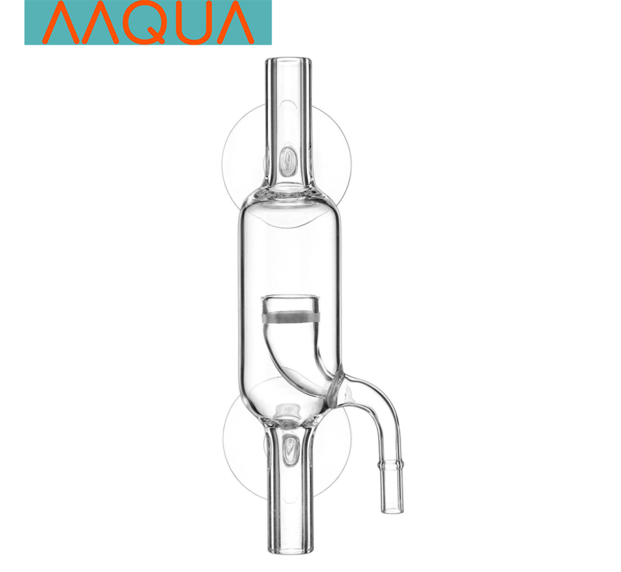 AAQUA CO2 Inline Diffusor Glas - de Visvoer WebWinkel