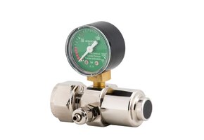Aqua-Noa CO2 drukregelaar BASIC met 1 manometer en naaldventiel