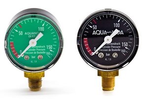 Aqua-Noa manometer flesdruk voor drukregelaar met draad 1/8"