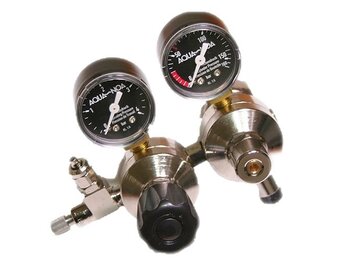 Aqua-Noa tweetraps dubbele kamer CO2 drukregelaar PROFI