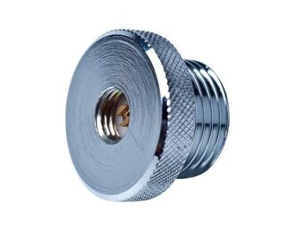 CO2 Adapter 7 - hervulbare CO2 fles naar Dennerle M10x1,25
