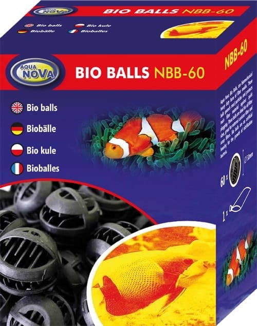 Aqua Nova biologische filterballen 60 stuks