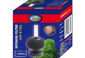 Aqua Nova bol sponsfilter tot 100L - NSF-R100L