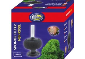 Aqua Nova bol sponsfilter tot 200L - NSF-R200L