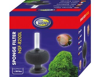 Aqua Nova bol sponsfilter tot 200L - NSF-R200L