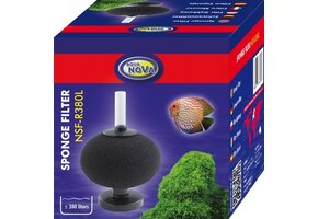 Aqua Nova bol sponsfilter tot 380L - NSF-R380L
