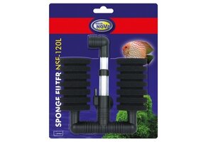 Aqua Nova dubbel sponsfilter tot 120L - NSF-120L