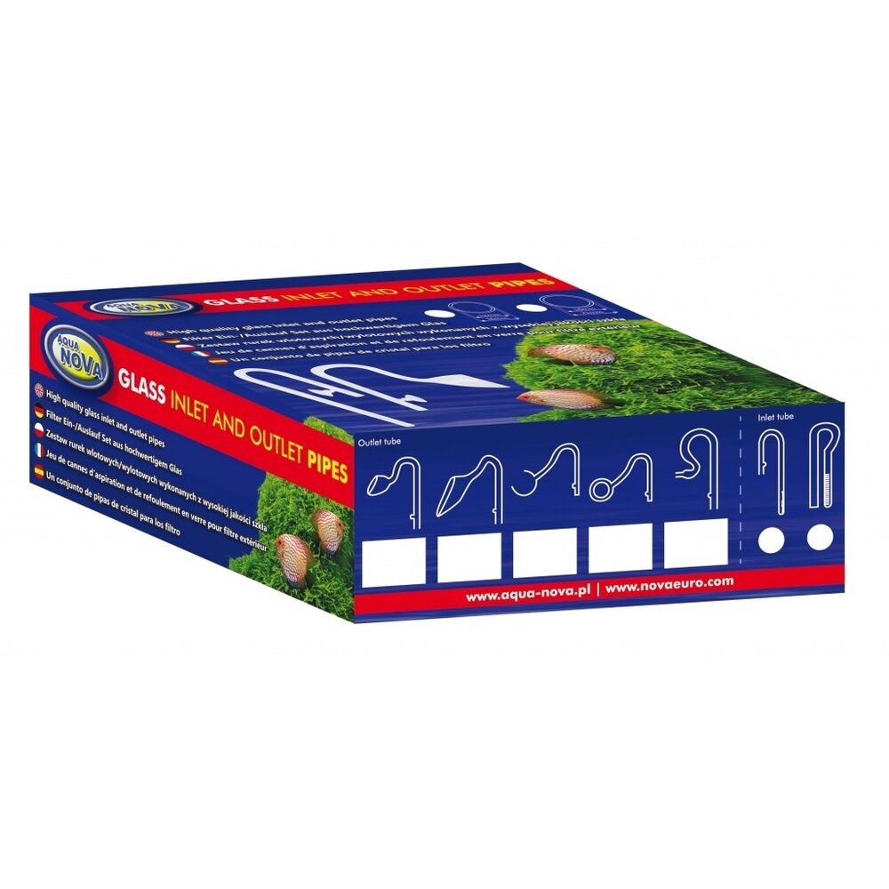 Aquariumvissen Voor Tank Filter Instroom Uitstroom Lily Pipe Oliefilm Remover Set Rvs Buis Met Oppervlakte Skimmer