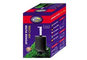 Aqua Nova hoek sponsfilter tot 350L - NSF-C350L